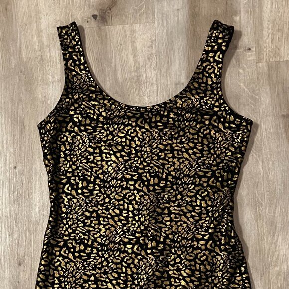 Forever 21 Cheetah Print Sleeveless Party Dress Women's Size Small - Picture 9 of 9